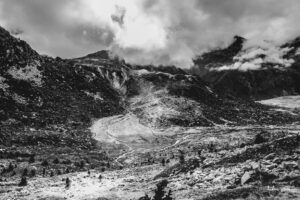 Cloudy valley